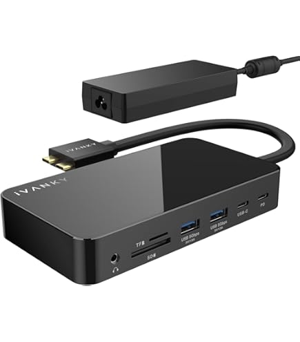 Amazon.com: iVANKY FusionDock Max 1 Dual Thunderbolt 4 Chips, 20
